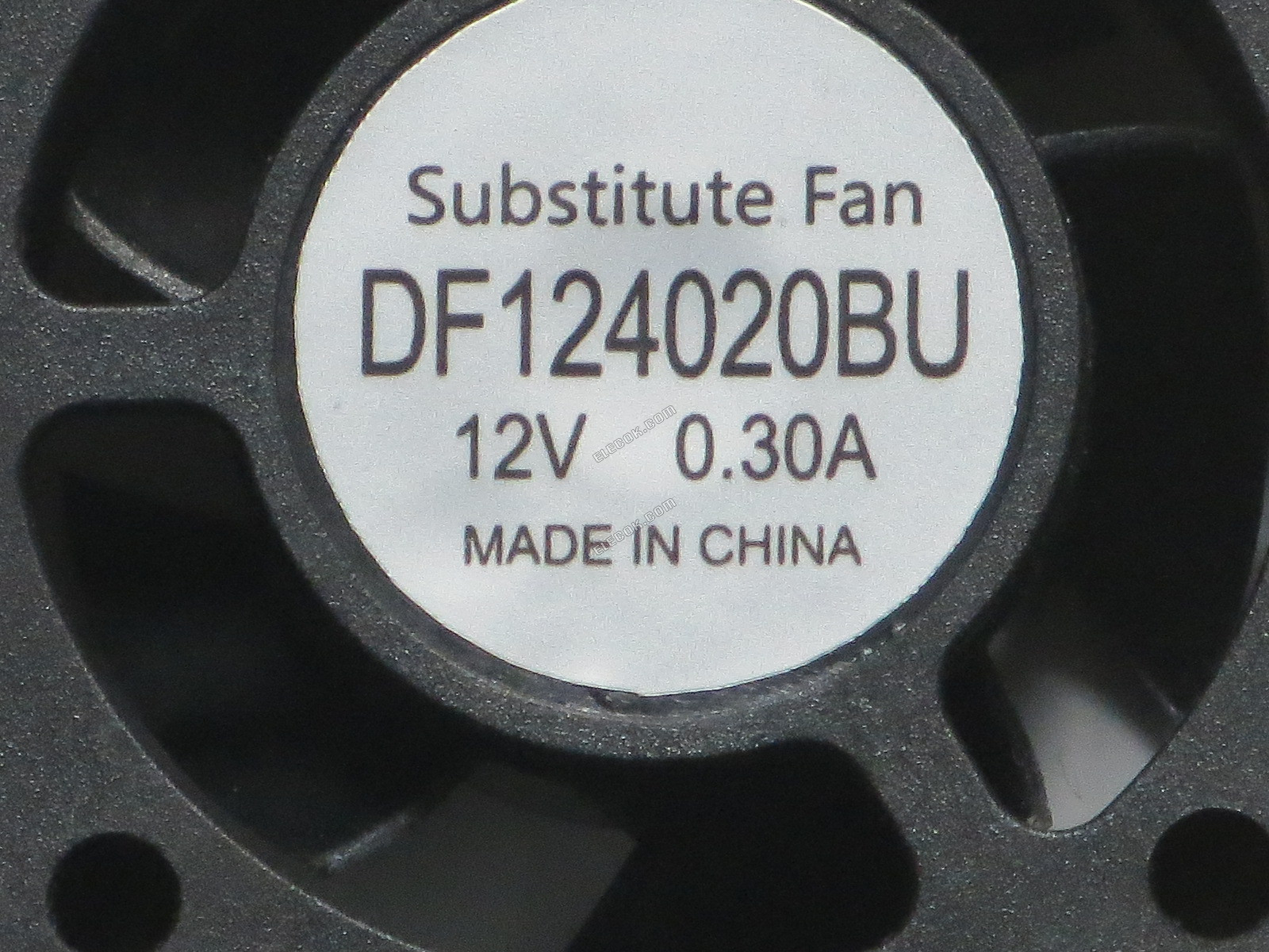 TOP MOTOR DF124020BU 12V 0.30A 3wires Cooling Fan, substitute 