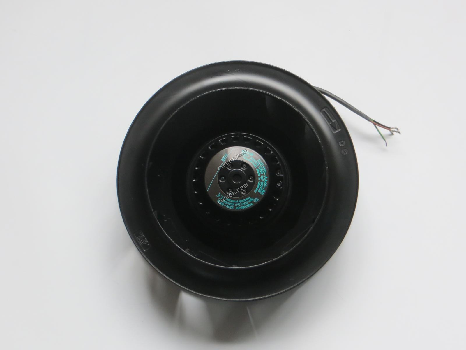 ebmpapst R2E220-AA40-B5 AC230V 50/60HZ 4wires Cooling Fan, 220MM Fan refurbished 