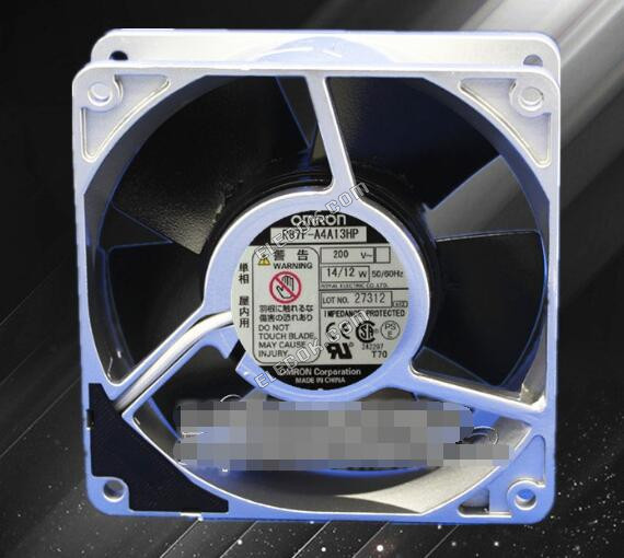 Omron R87F-A4A13HP 200V 0.078A 14/12W 2wires Cooling Fan 