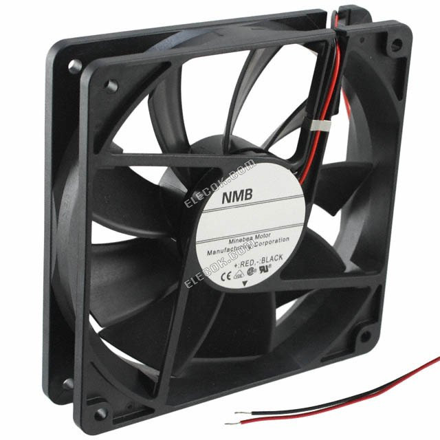 NMB 4710KL-05W-B40-B00 24V 0.22A 5.28W 2wires Cooling Fan 