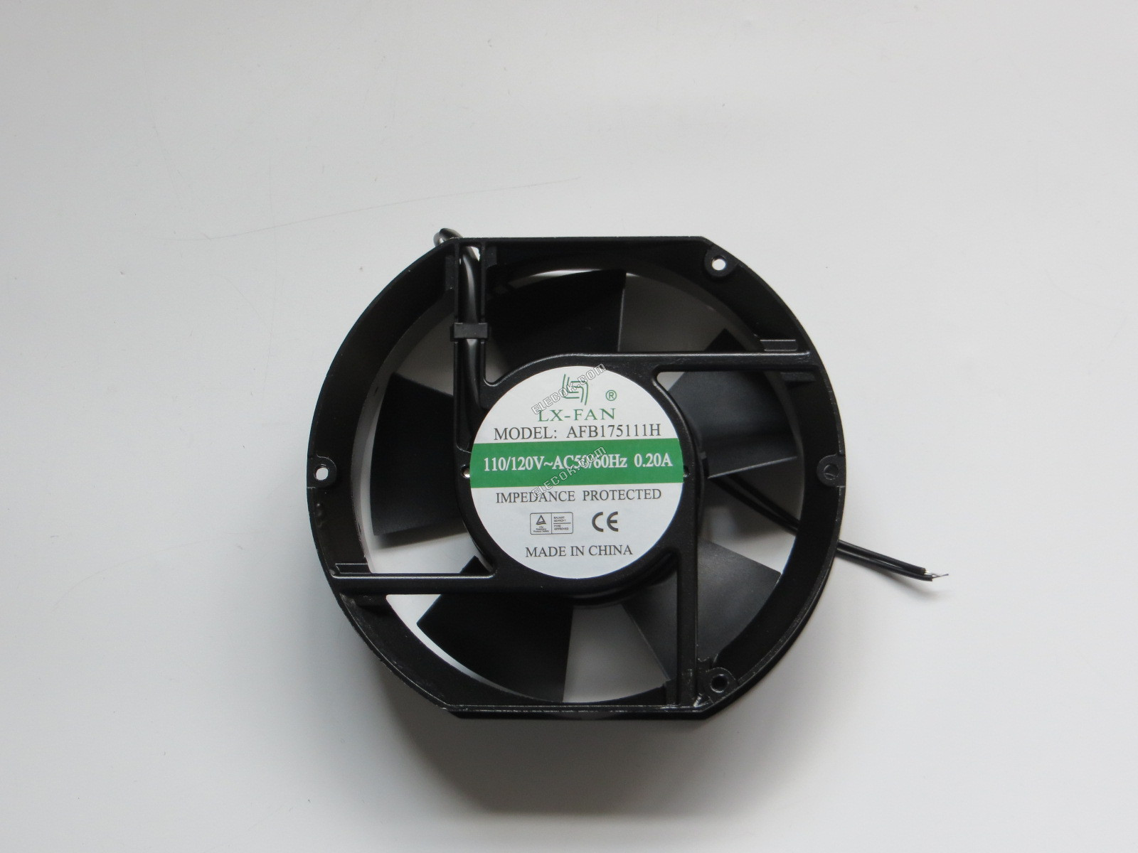 LX-FAN AFB175111H 110/120V 0.20A 2 drähte kühllüfter 