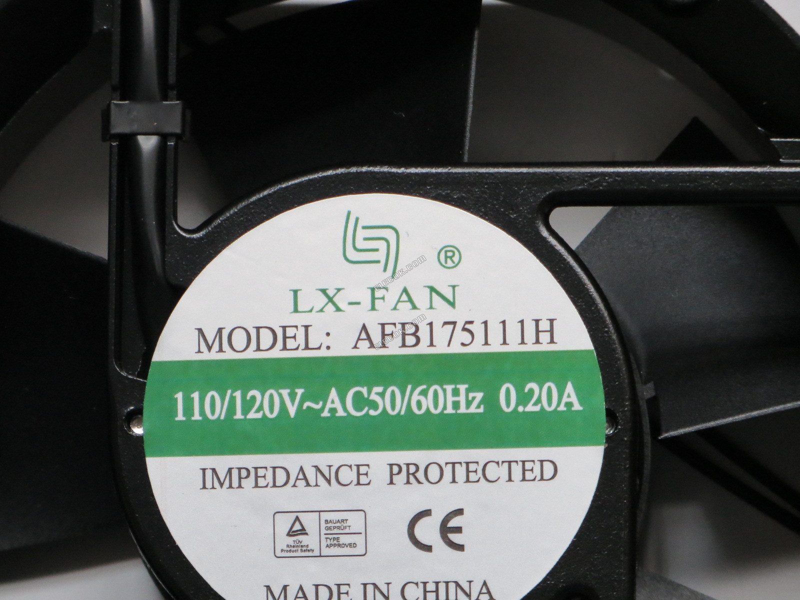 LX-FAN AFB175111H 110/120V 0.20A 2 drähte kühllüfter 