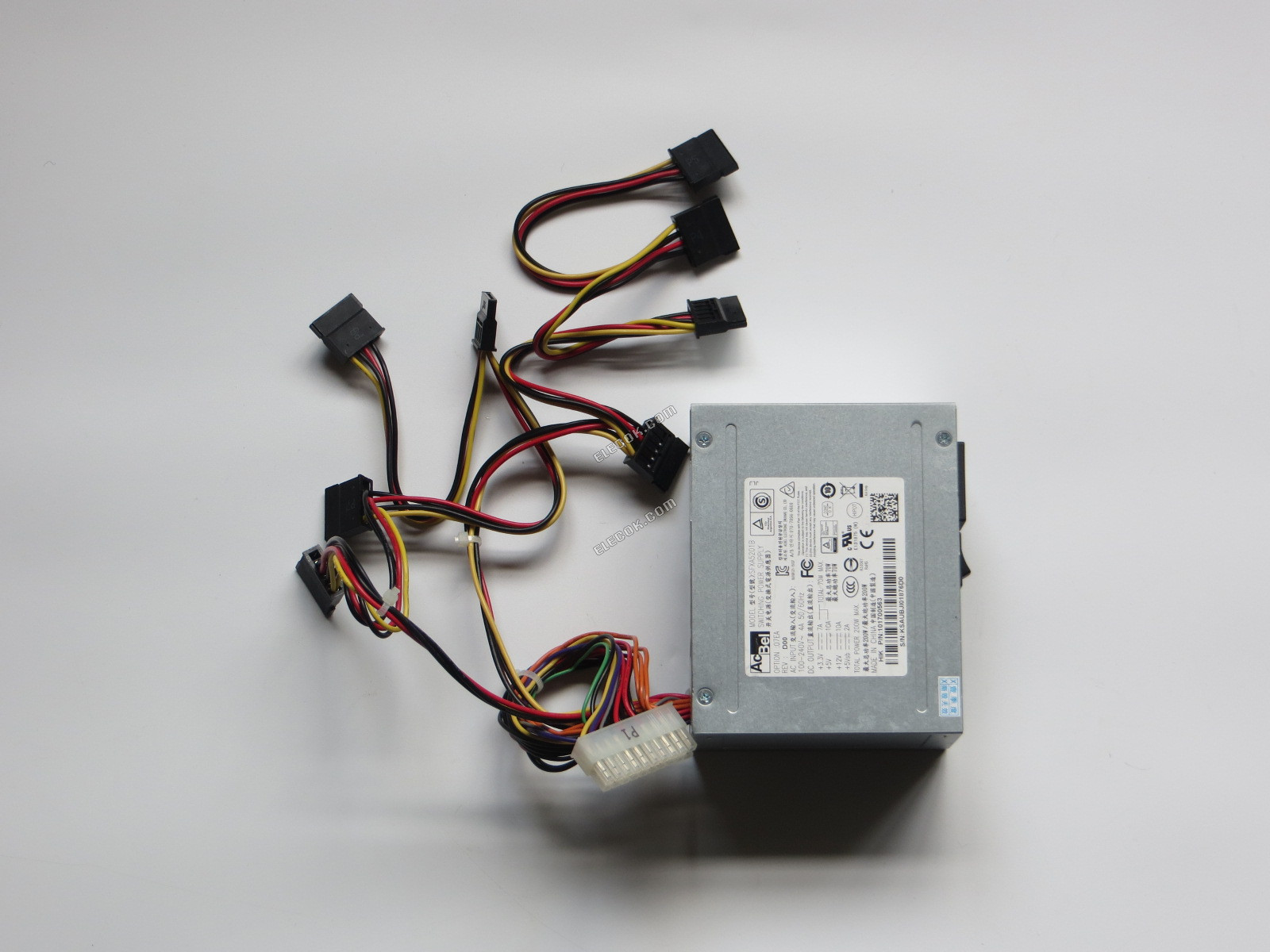 Acbel Polytech SFXA5201B Server - Power Supply 200W, SFXA5201B Used, 8 SATA 