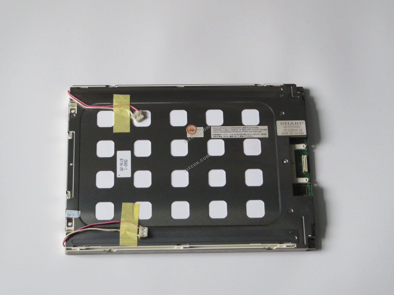 LQ104V1DG21 lcd panel display Sharp, used 