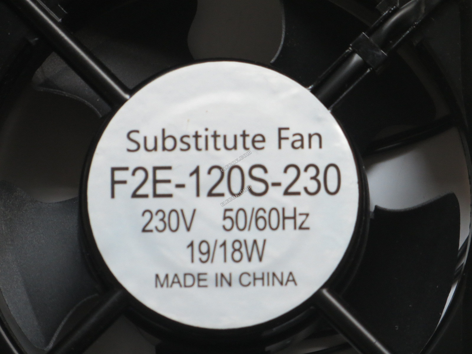LEIPOLE F2E-120S-230 230V 50/60hz 0.12/0.14A 19/18W 2wires Cooling Fan, substitute 