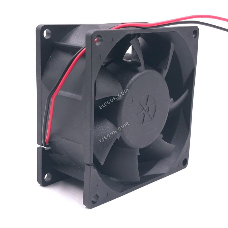 SXDOOL SXD8038B24H 80*80*38mm DC 24V brushless ανεμιστήρας ψύξης 0,45A 6000RPM 83.5CFM 57DBA για διακομιστής αντιστροφέας περίβλημα 2 Γραμμές 