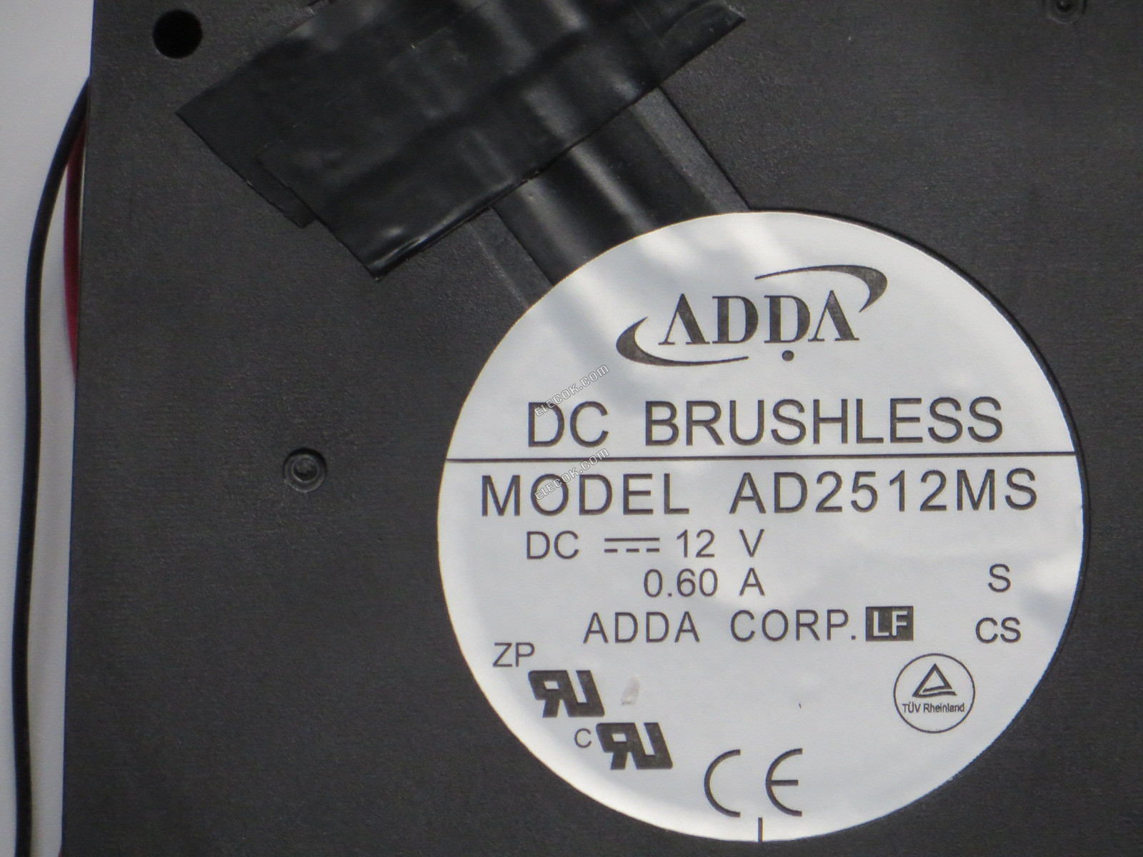 ADDA AD2512MS 12V 7.2W Cooling Fan 