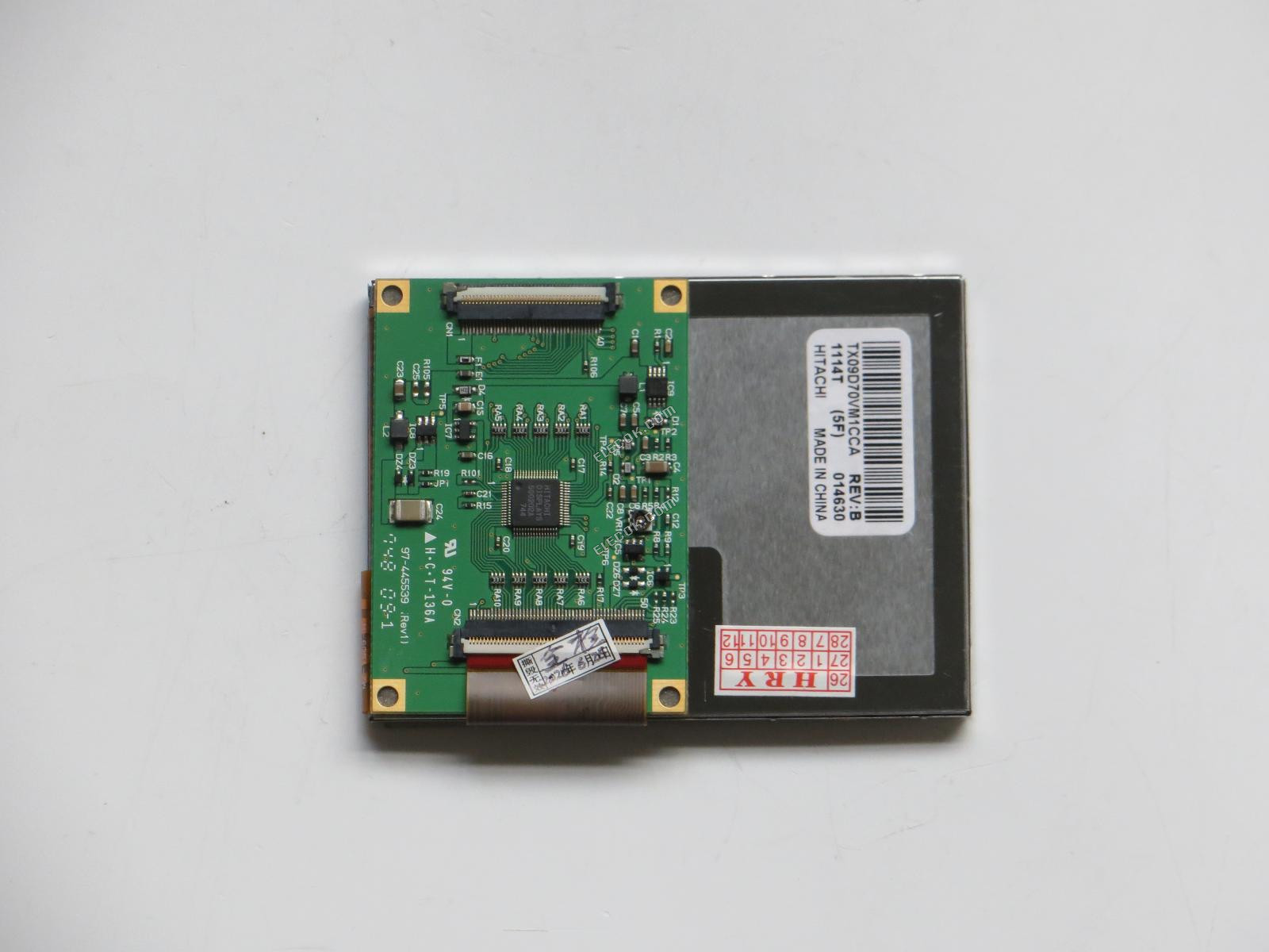 TX09D70VM1CCA HITACHI 3.5" A-Si TFT-LCD パネルとthe 緑基板