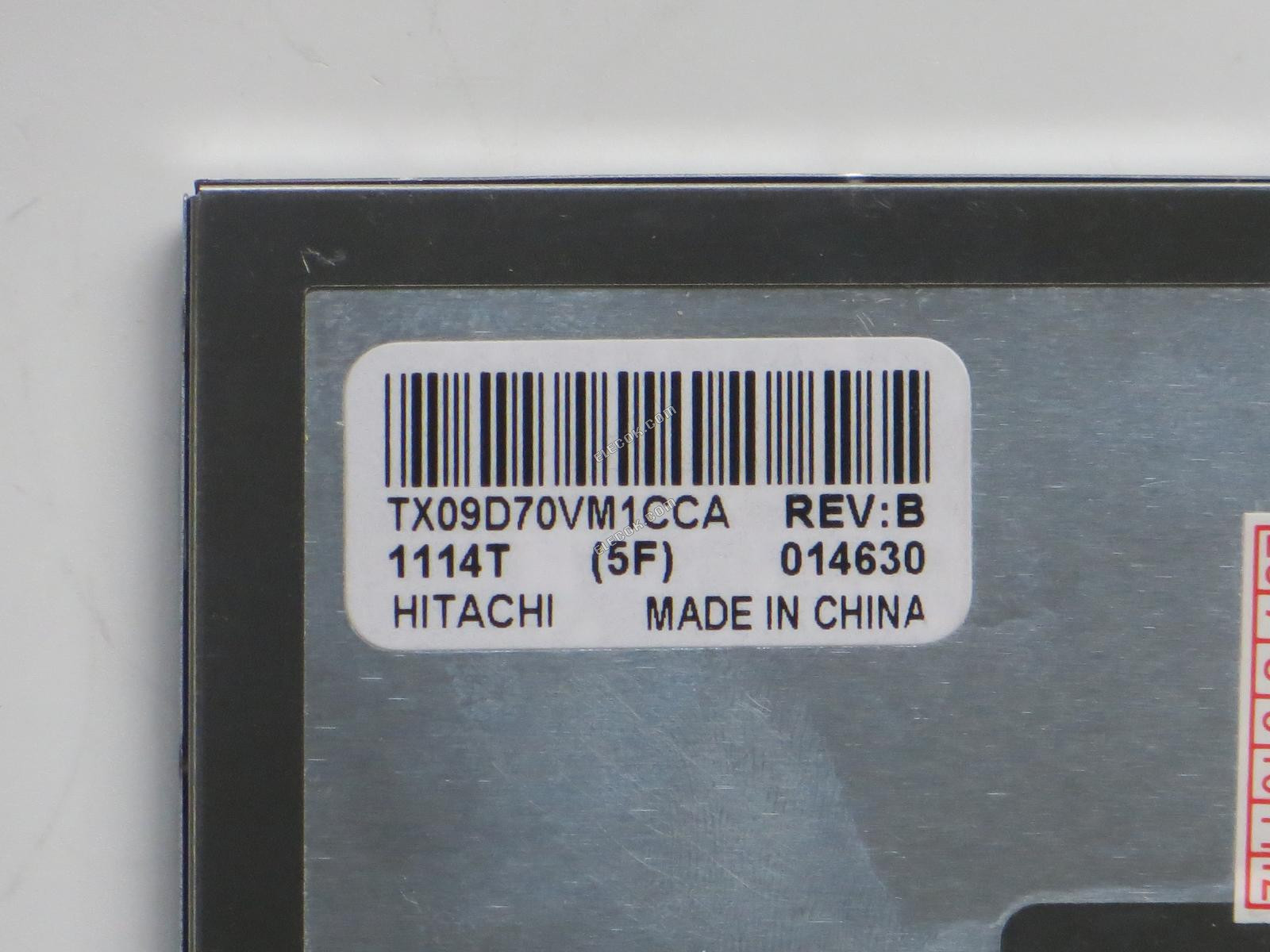 TX09D70VM1CCA HITACHI 3.5" A-Si TFT-LCD パネルとthe 緑基板