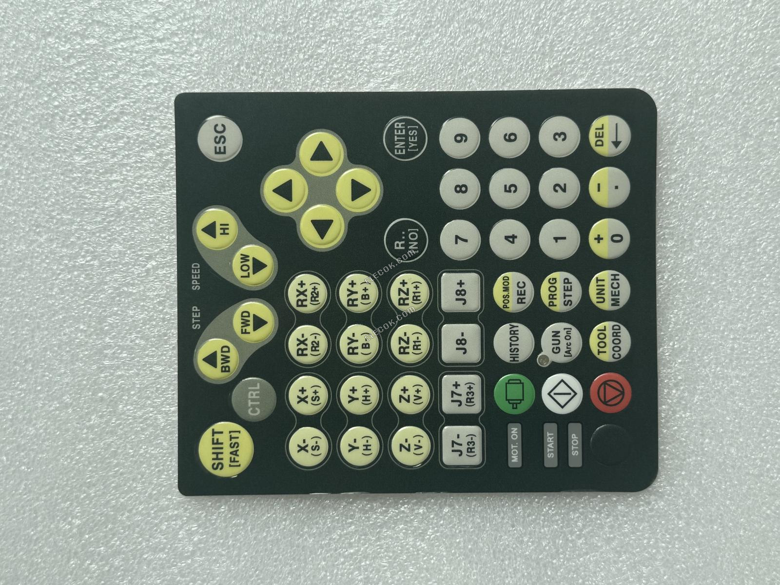 TP520 TP530 Robot teclado de membrana 