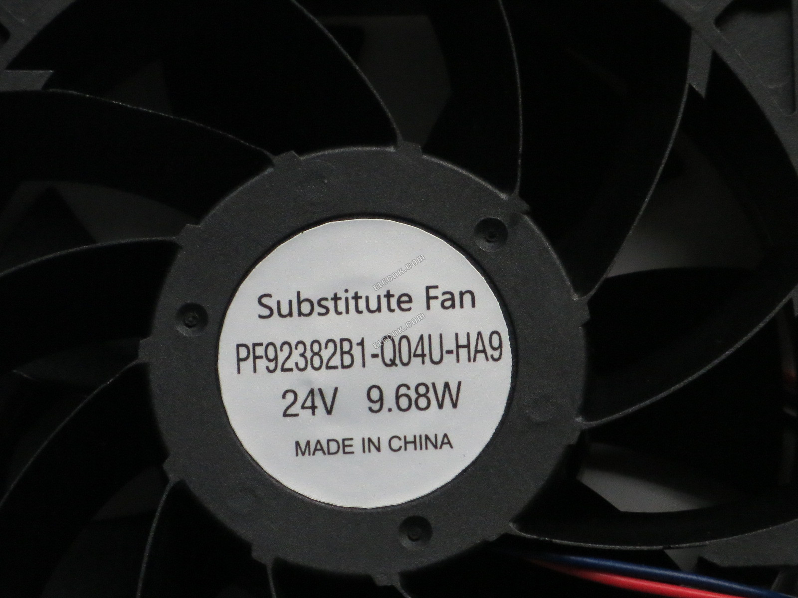 Sunon PF92382B1-Q04U-HA9 24V 9,68W 3 καλώδια ανεμιστήρας ψύξης, υποκατάστατο 