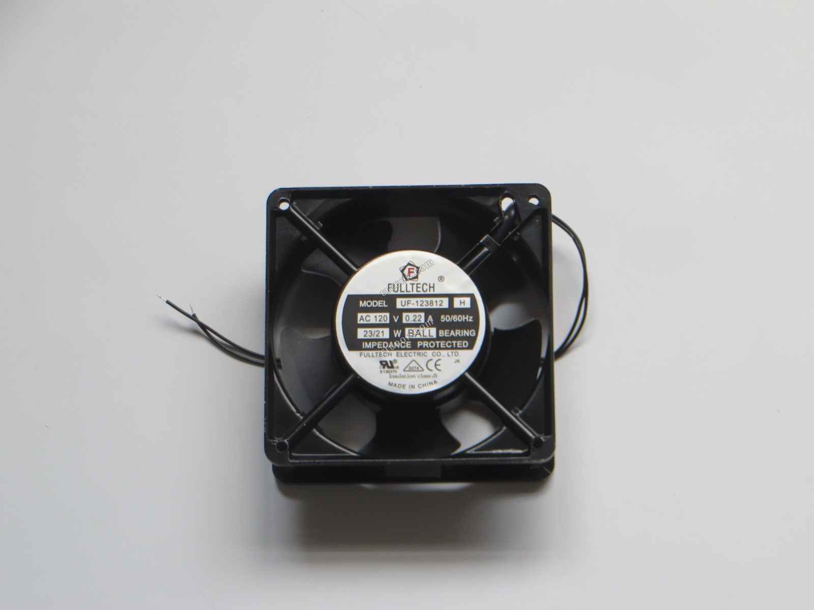 FULLTECH UF-123812H 120V 0,22A 23/21W 2fios Ventoinha 
