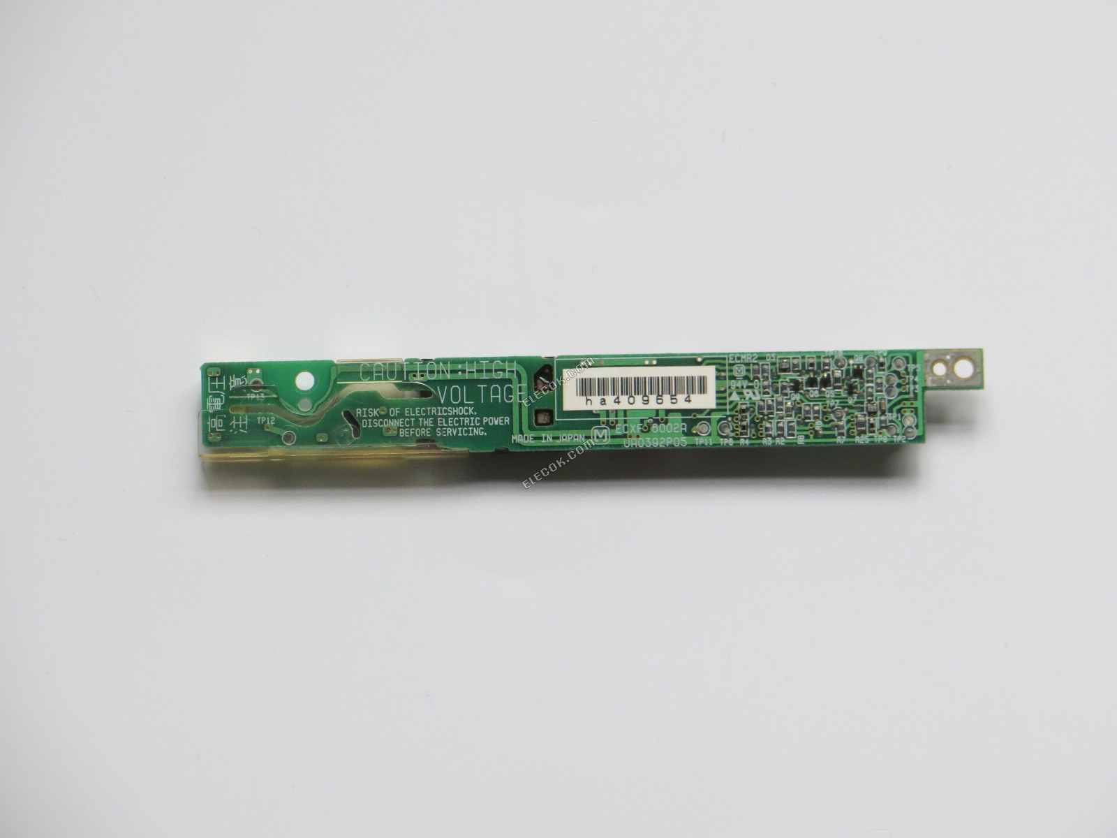 TOSHIBA UA0392P05, ECXF 6002A LCD INVERSOR PLACA, usado 