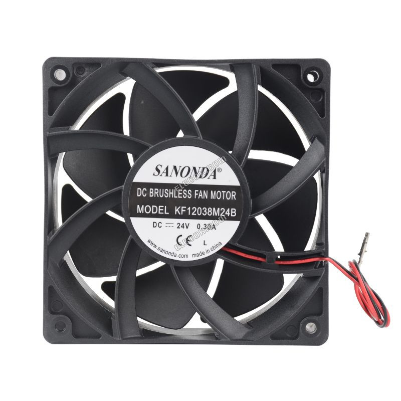 SANONDA KF12038M24B 24V 0.30A 2 fili Ventola Di Raffreddamento 
