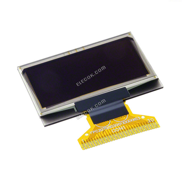 O128O064LLAP3N0000 Dale/Vishay 128X64 YELLOW GRAPHIC COG OLED display panel 