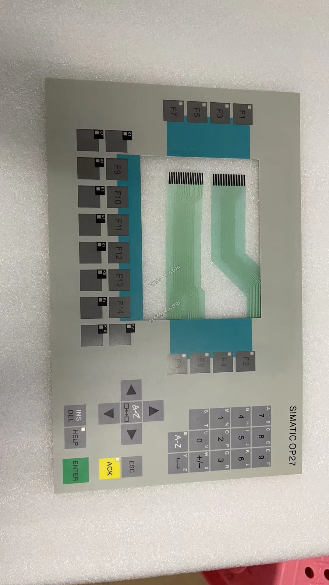 OP27 6AV3627-1JK00-0AX0 100% New Membrane Keypad Switch without light 2cables 