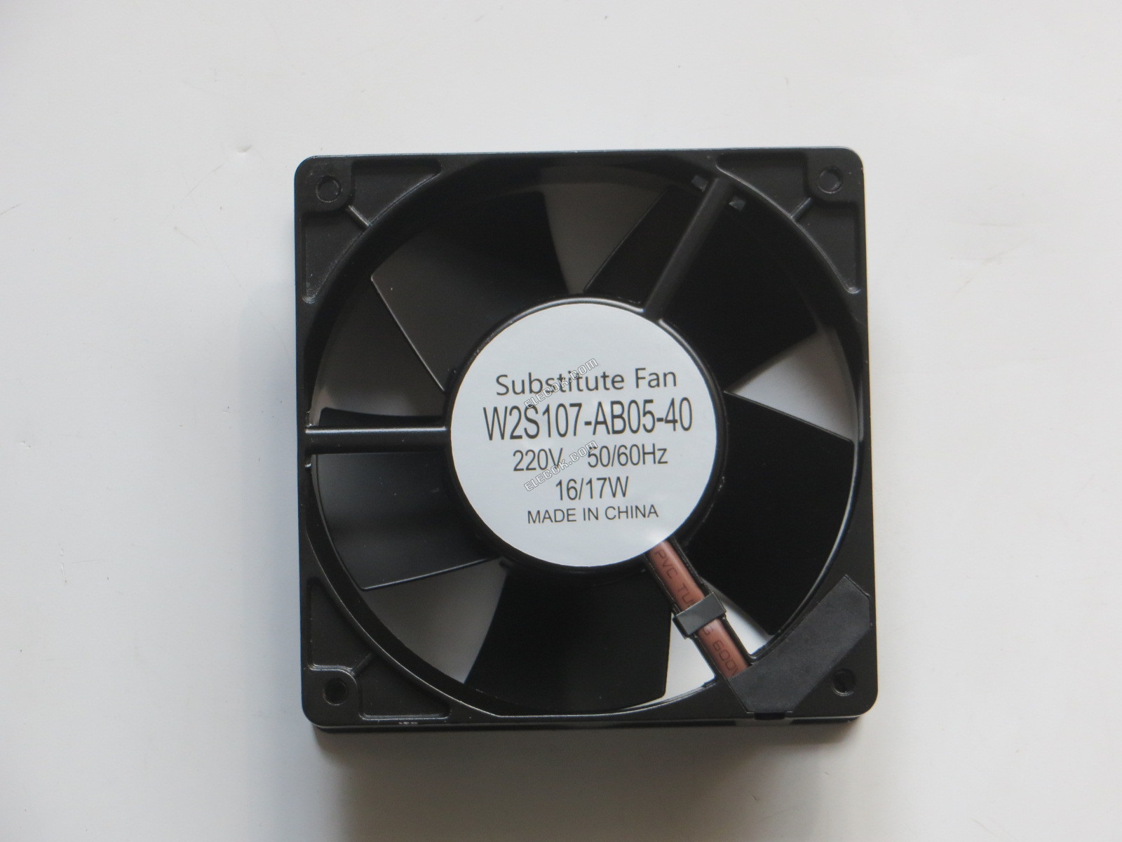 ebm-papst W2S107-AB05-40 220V 16/17W Terminalkontakt Fläkt, ersättning och renoverad 
