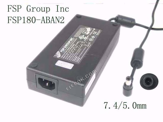 Fsp Group Inc FSP180-ABAN2 AC Adapter 13V-19V FSP180-ABAN2, Used 