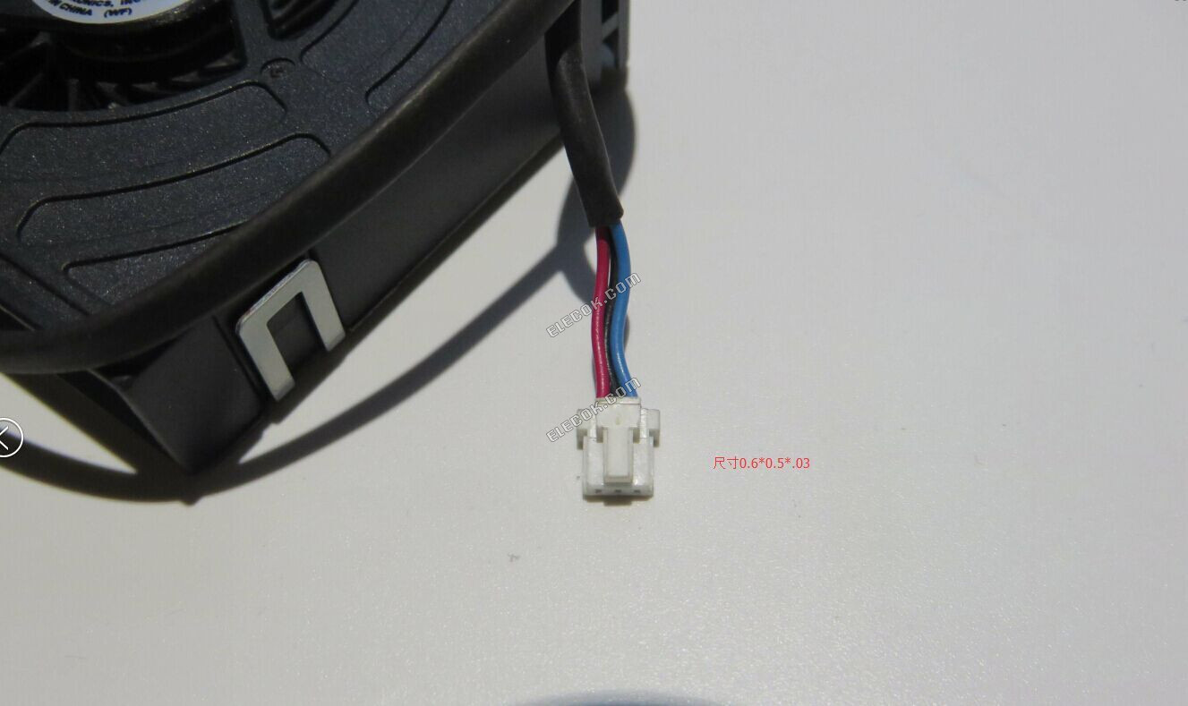 DELTA KDB04112HB 12V 0.07A 3wires Cooling Fan Used 