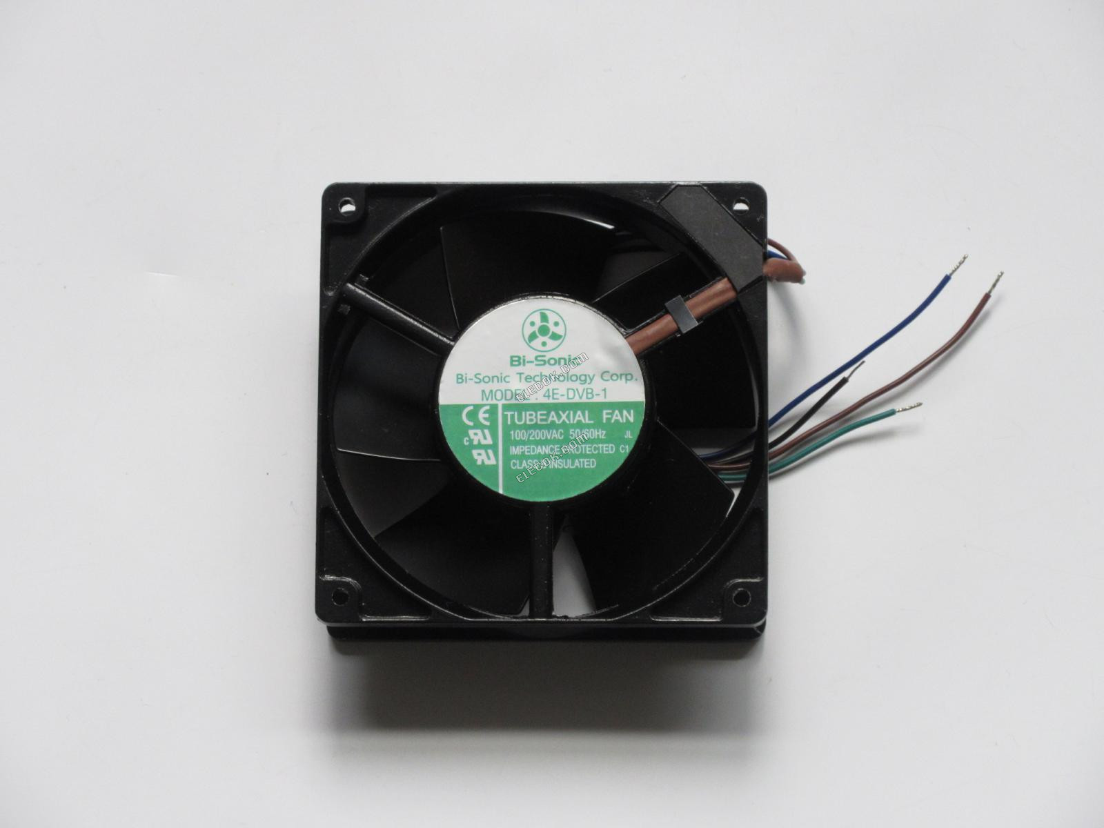 Bi-sonic 4E-DVB-1 100/200VAC 50/60HZ 4wires Cooling Fan 