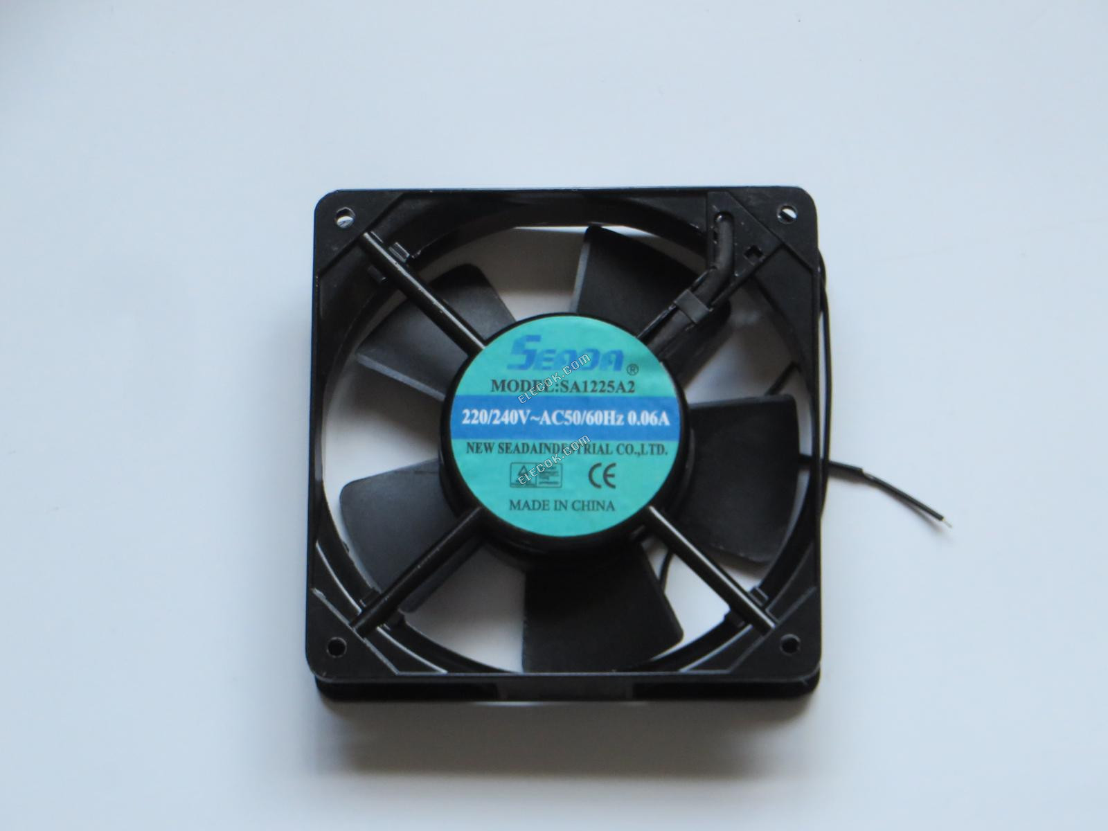 SEADA SA1225A2 220/240V 0,06A 2 Ledninger Køleventilator 