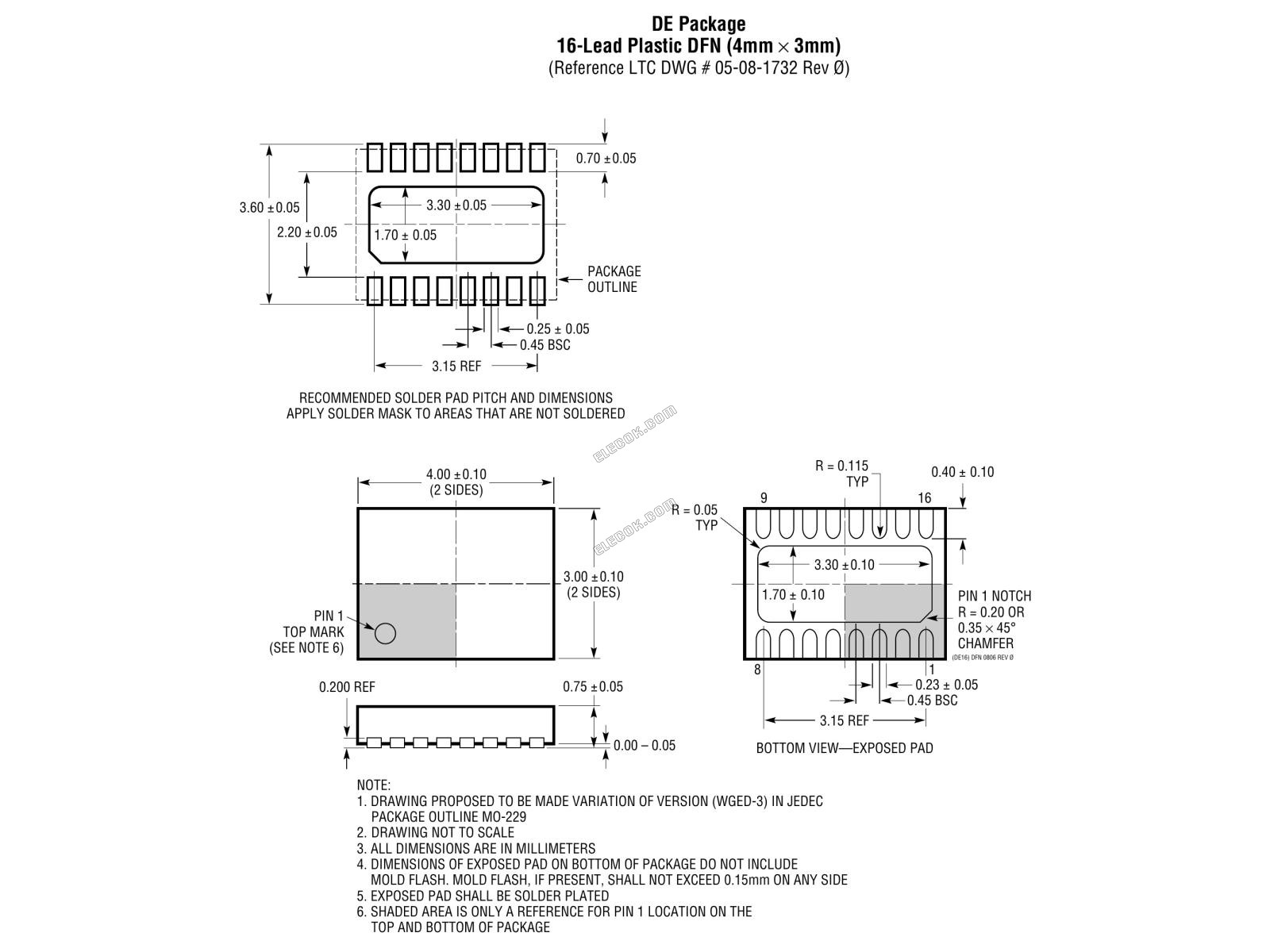 LT3029EDE#TRPBF Analog Devices LDO Linear Regulators - 1 Reel (2500 pcs)