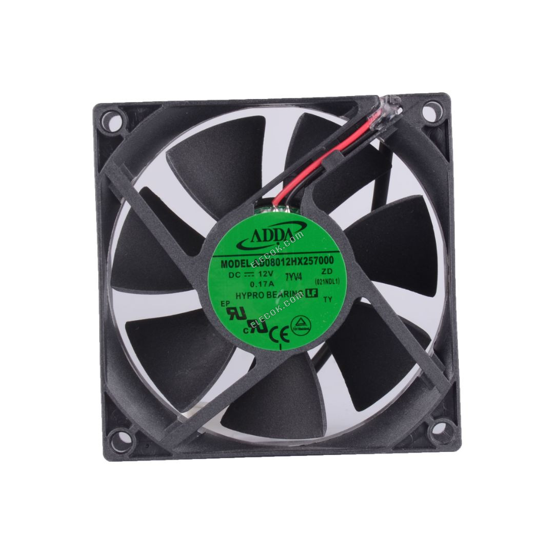 AD0812HX257000 ADDA 8025 DC12V CPU ανεμιστήρας 