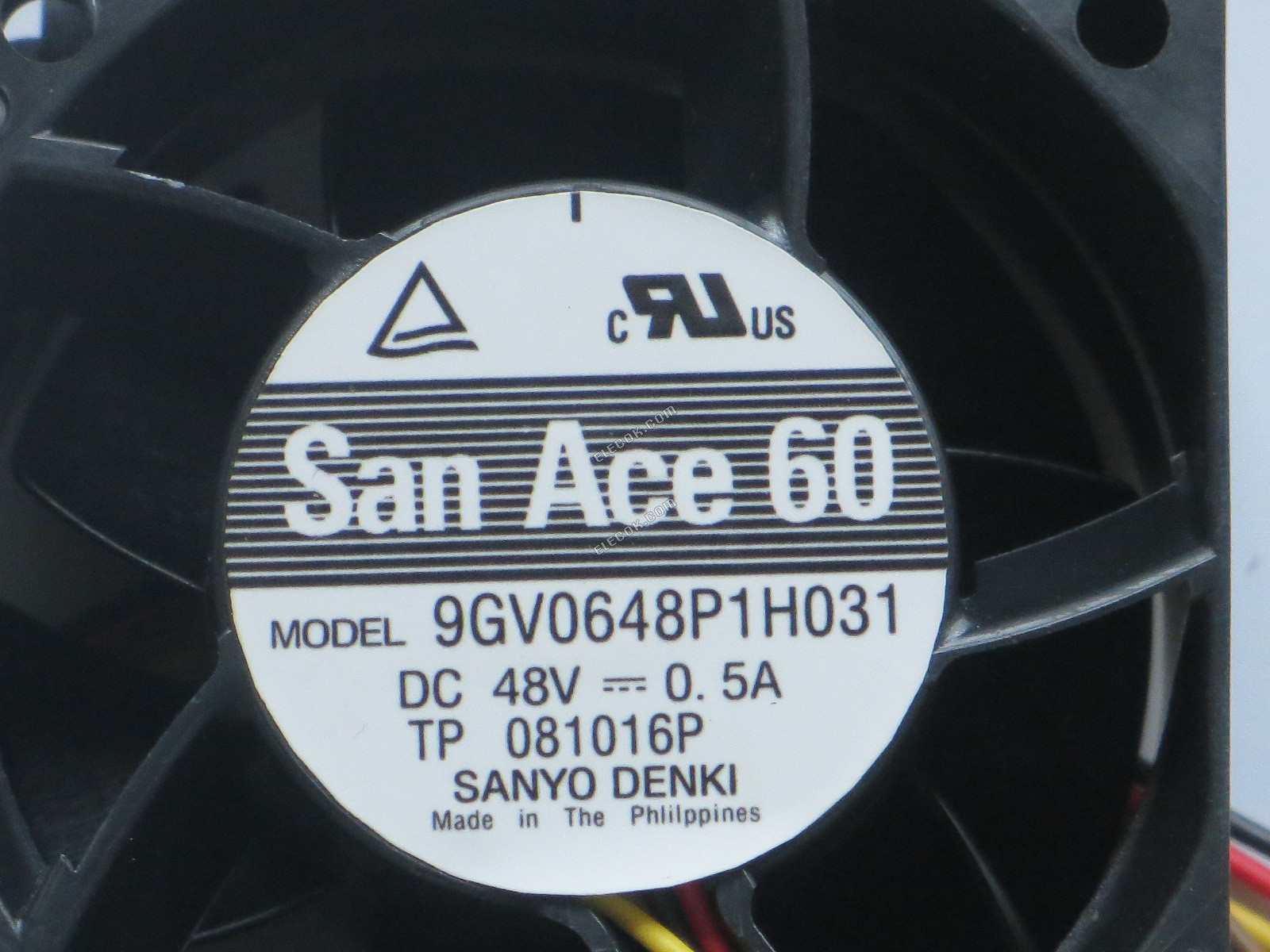 Sanyo 9GV0648P1H031 48V 0,5A 4 przewody Wentylator Chłodzący 