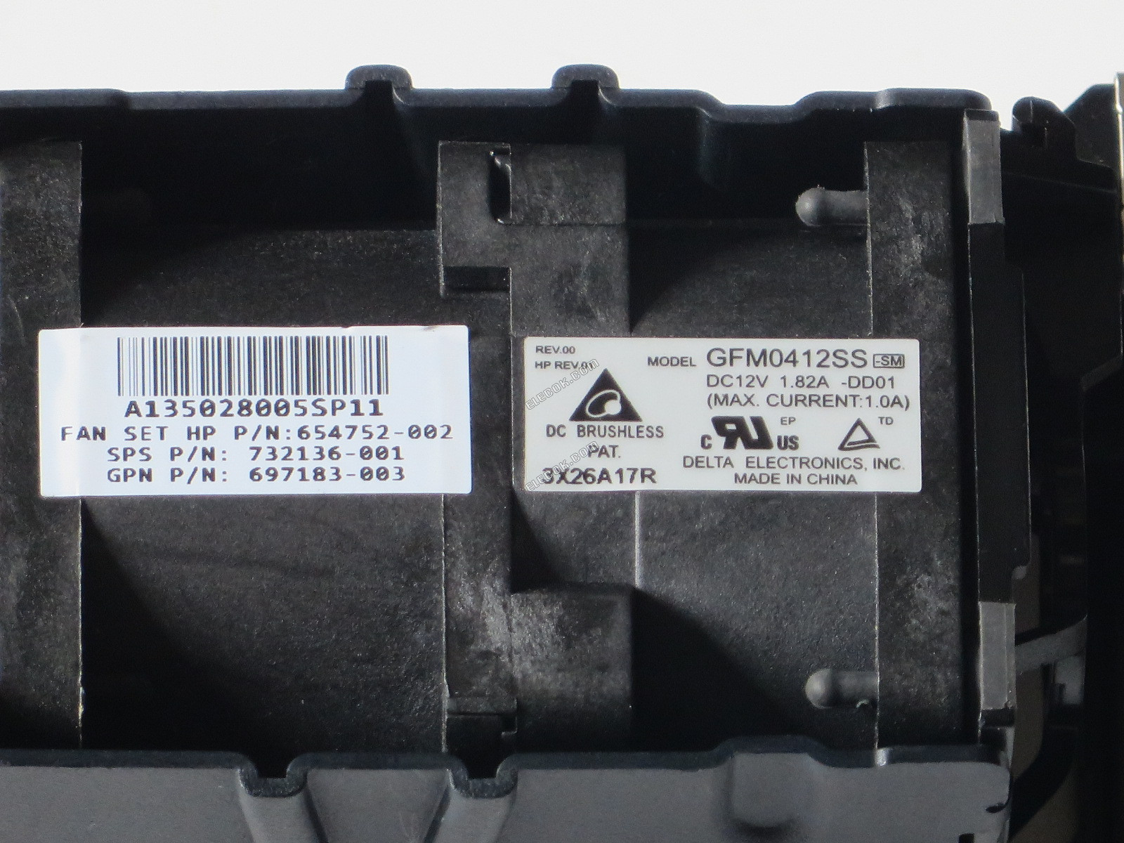 DELTA GFM0412SS-DD01 12V 1.82A 6wires Cooling Fan 