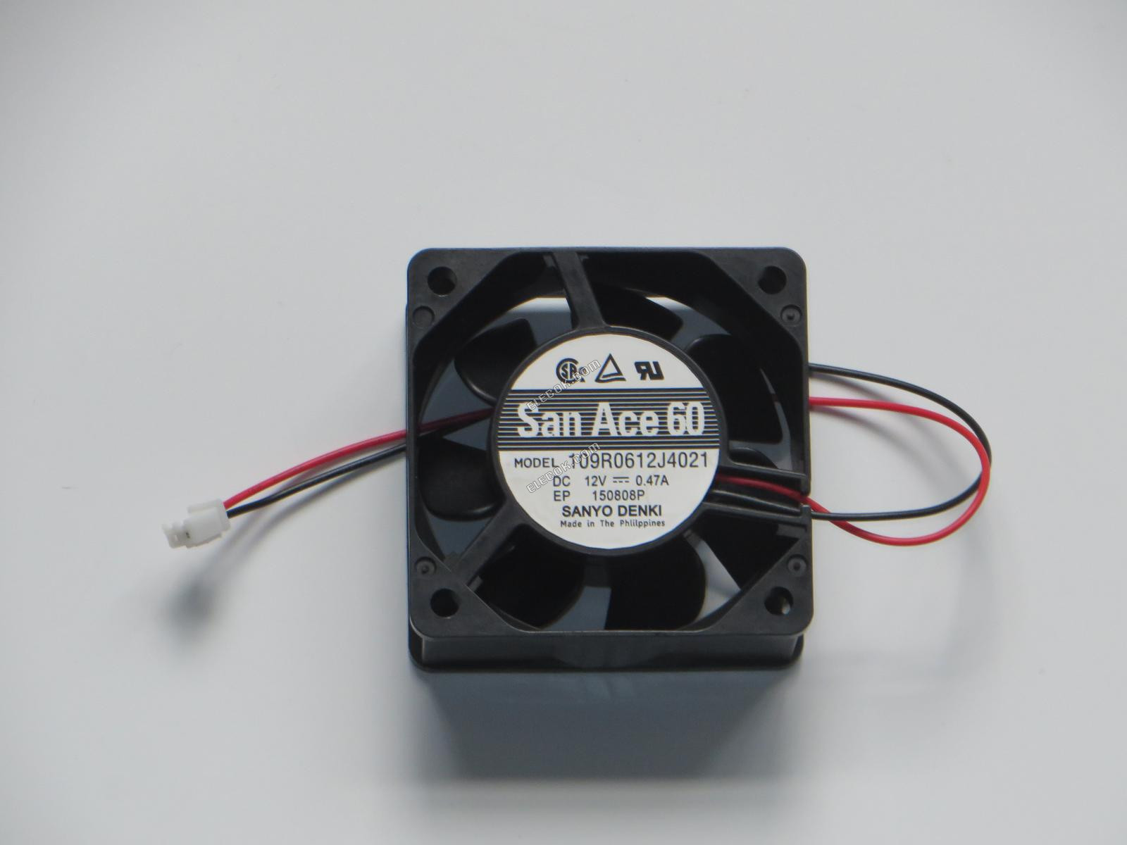 Sanyo 109R0612J4021 12V 0.47A 2wiresCooling ファン