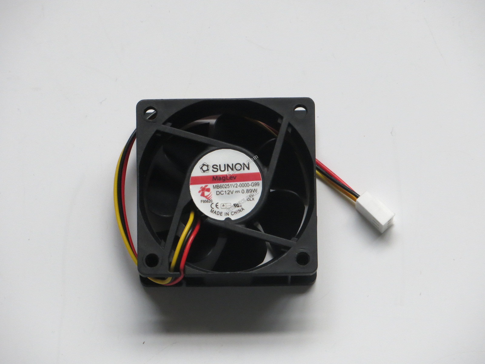 Sunon MB60251V2-0000-G99 12V 0,89W 3 kablar Kylfläkt 