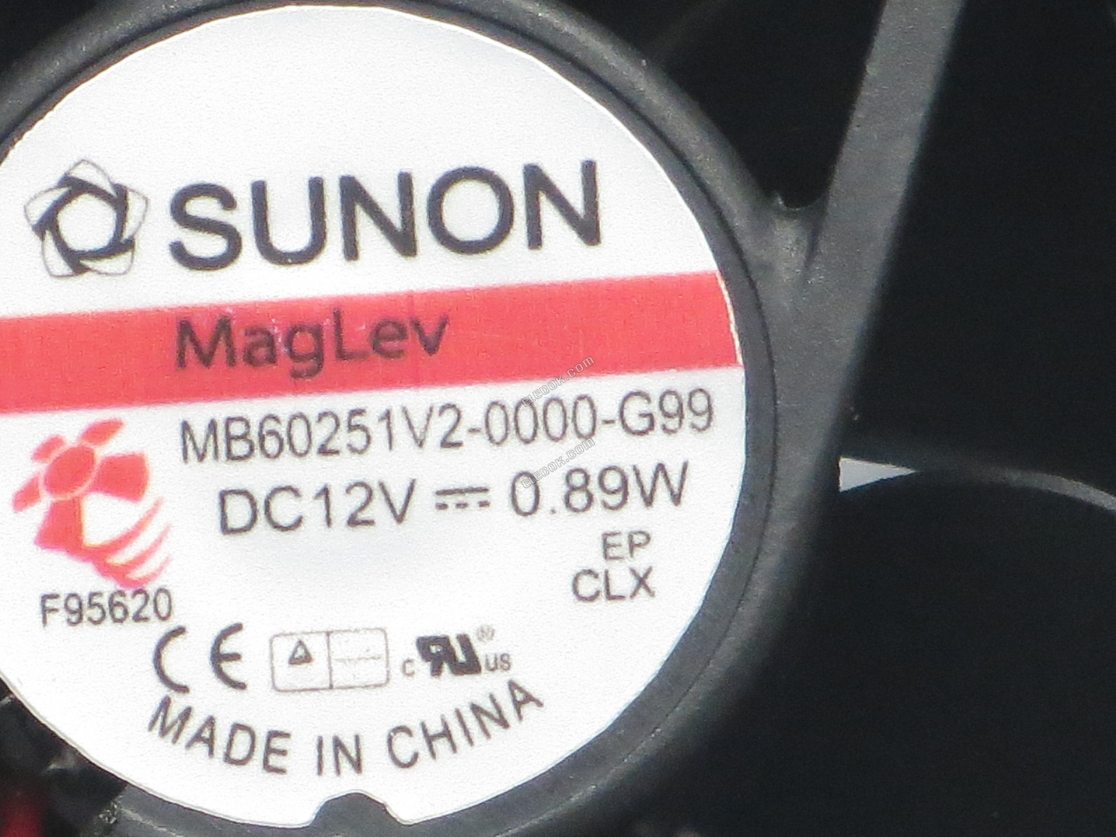 Sunon MB60251V2-0000-G99 12V 0,89W 3 kablar Kylfläkt 