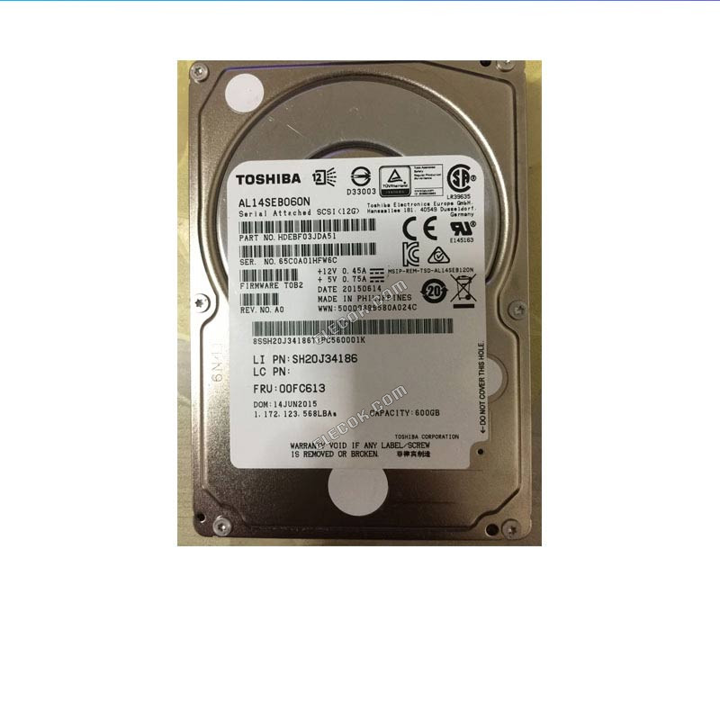 Lenovo 00FC613 00LA869 600G 10K SAS 2.5 server hard drive SR650 SR530