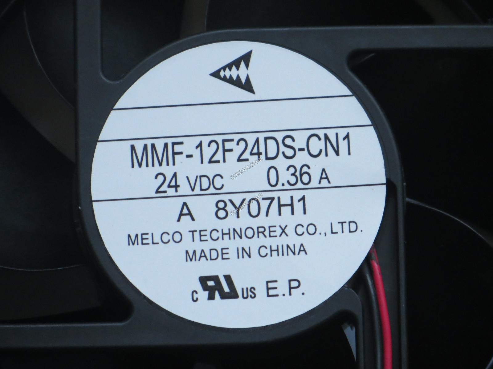 mitsubishi MMF-12F24DS-CN1 24V DC 0.36A 2線冷却ファン