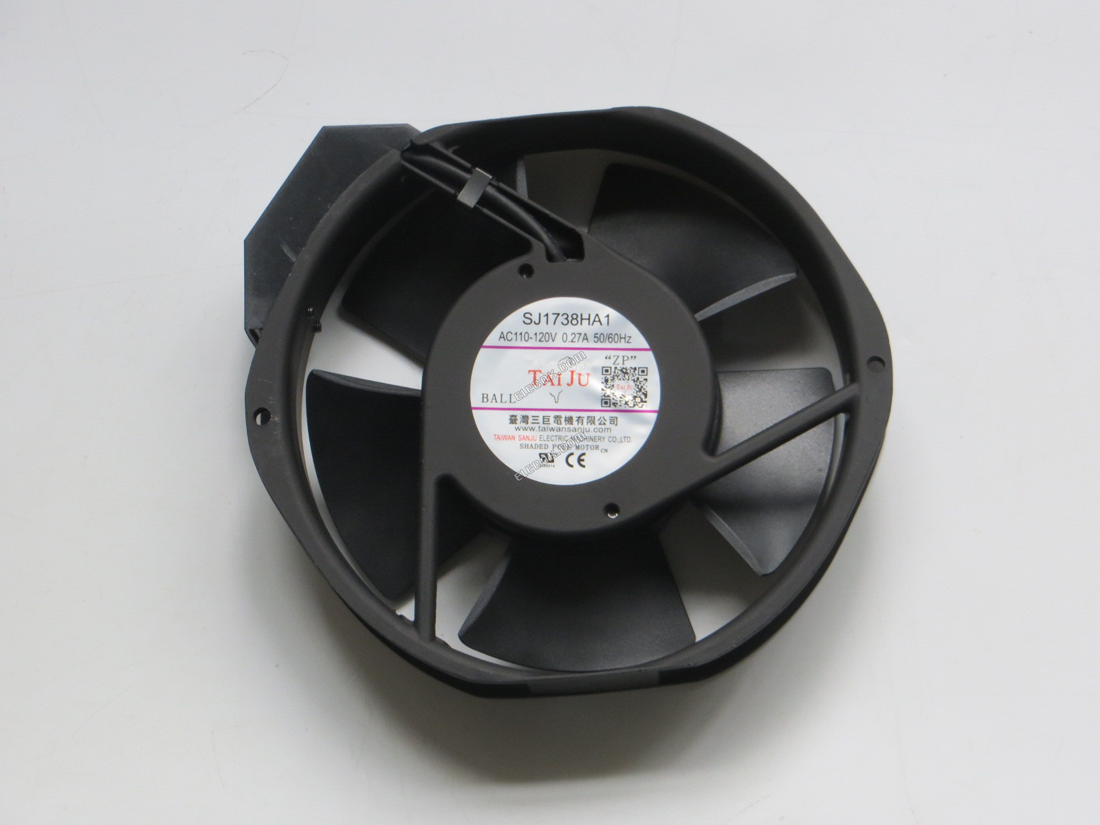 SANJU SJ1738HA1 110V-120V 50/60HZ 0,27A Ventilador De Refrigeración con conexión por zócalo 