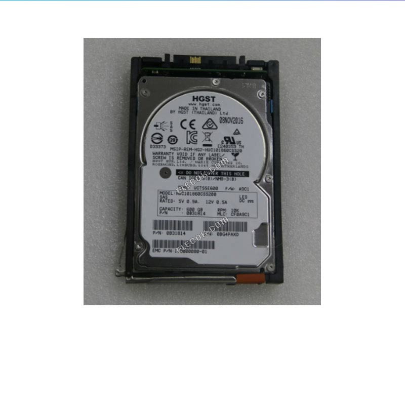 EMC 005051466 600G 10K SAS storage hard disk VNX5500/5600/5700 VNXe3200