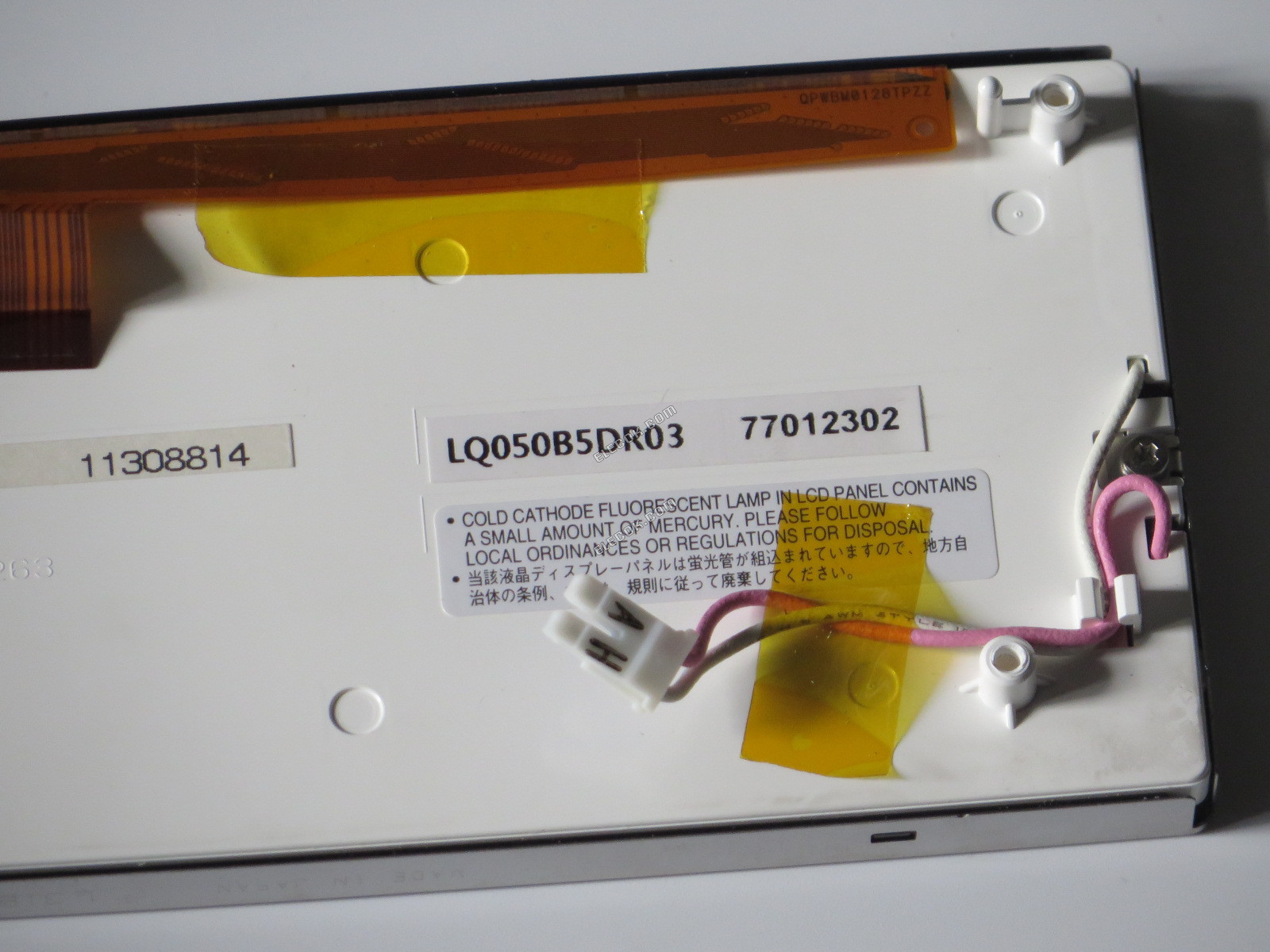 LQ050B5DR03 SHARP 5.0" Lcd Panel