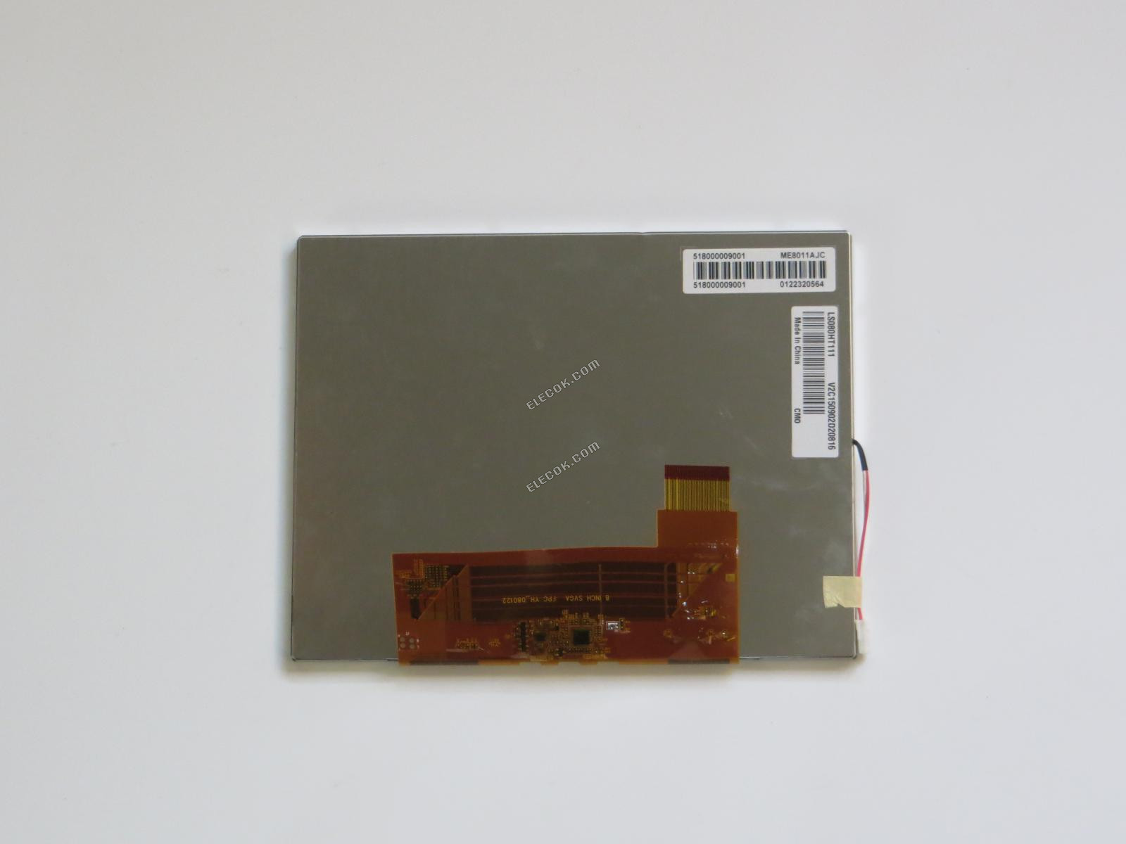 LS080HT111 Innolux 8" 800*600 LCD, original 