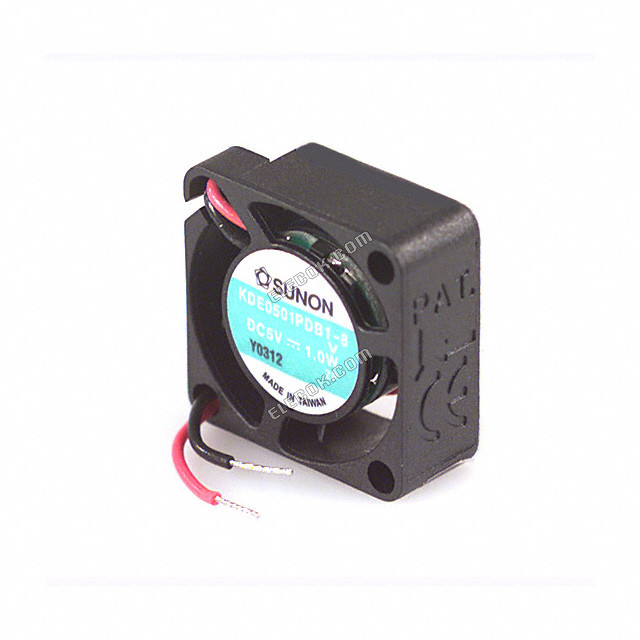 Sunon KDE0501PDB1-8 2 V 5V 0.2A 1W 2wires Cooling Fan 