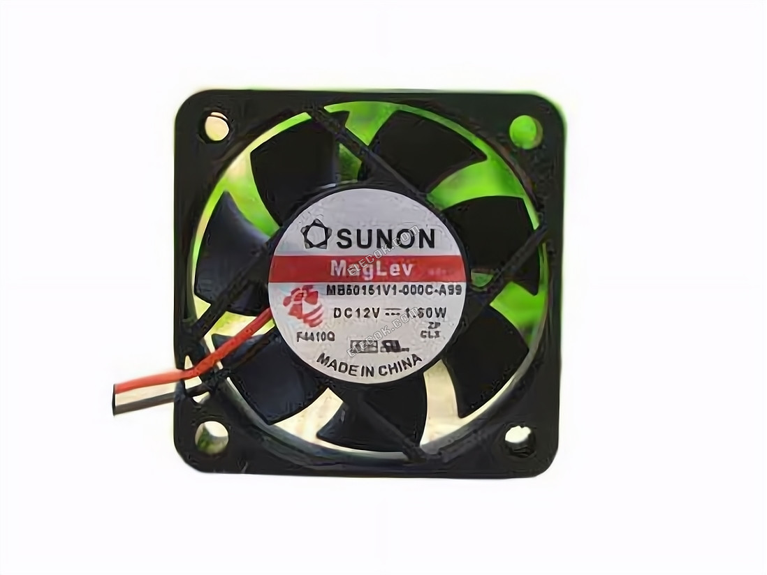 SUNON MB50151V1-000C-A99 12V 1.60W 2 Przewody Wentylator Chłodzący 
