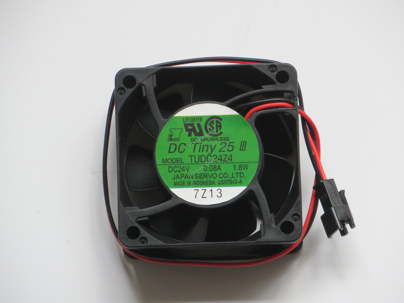 SERVO TUDC24Z4 24V 0.08A 1.8W 2線冷却ファン