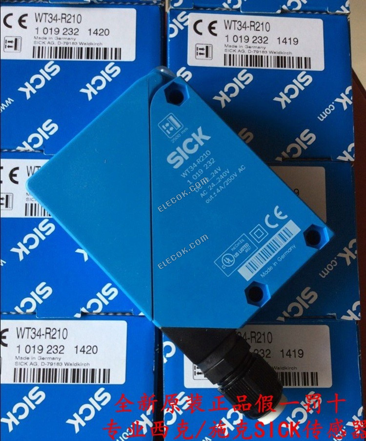 SICK WT34-R210 Photoelectric Switch Sensor 