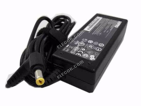 HIPRO HP-A0653R3B AC Adapter- Laptop 19V 3.42A, 5.5/2.5mm, 3-prong 
