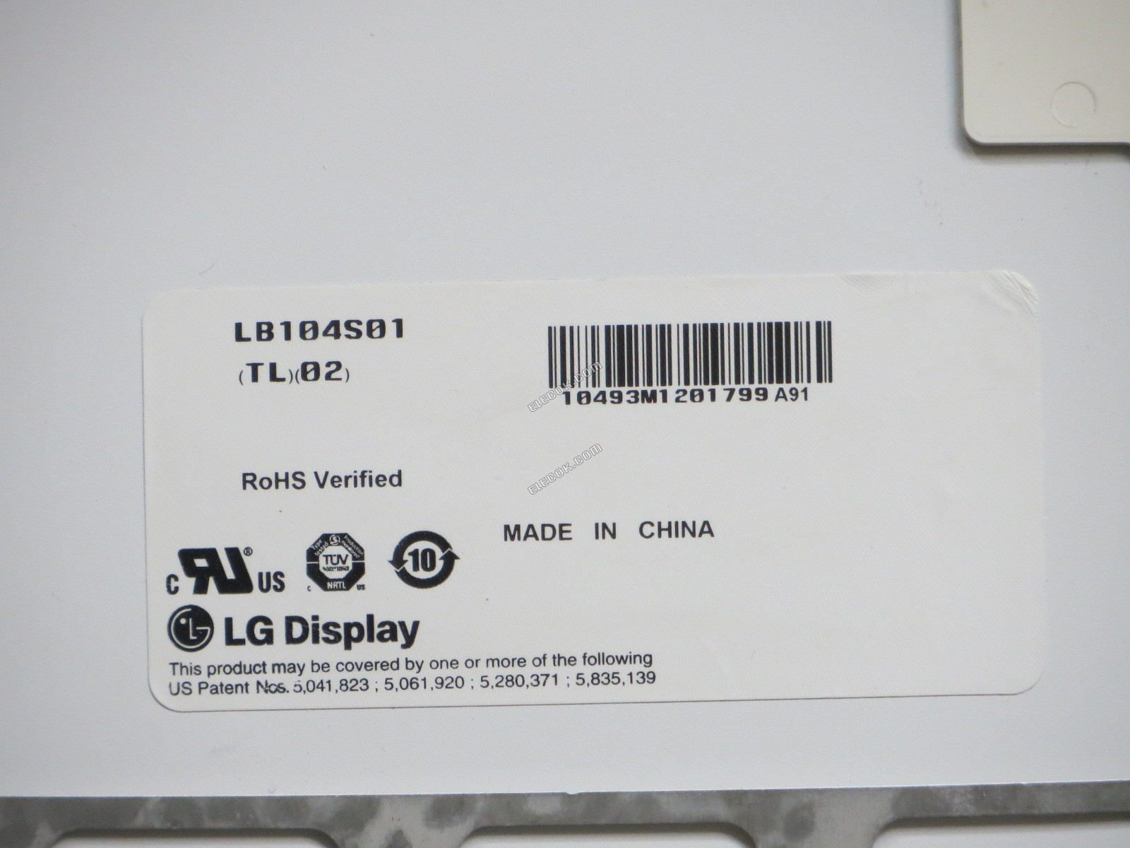 LG LB104S01-TL02 LCD 