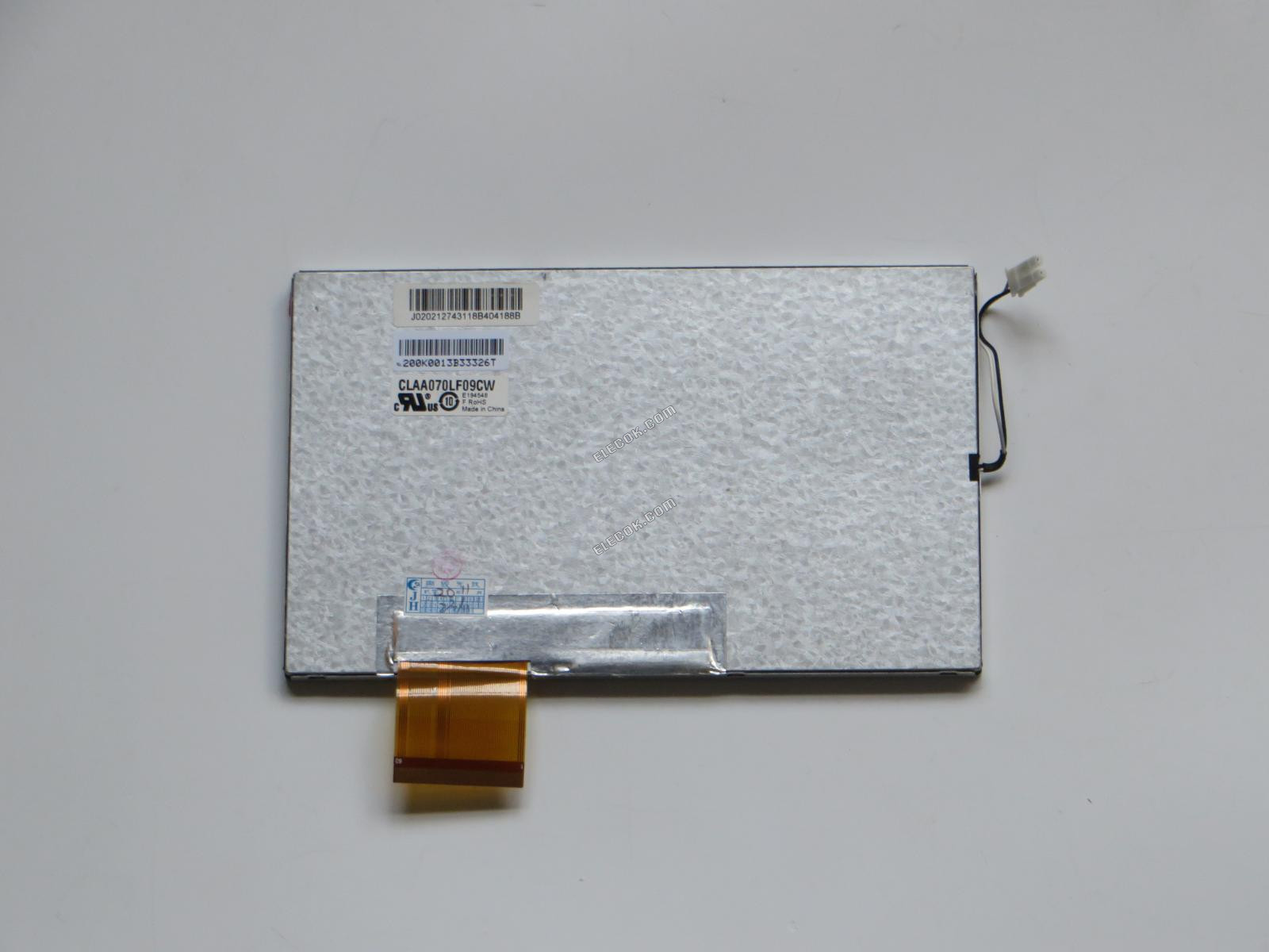 CLAA070LF09CW CPT 7.0" A-si TFT-LCD Panel 