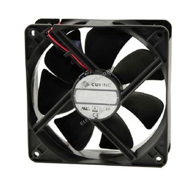 CFM-A225V-322-340 CUI, Inc. FAN AXIAL 120X25MM 48VDC WIRE 2 Wire Leads 