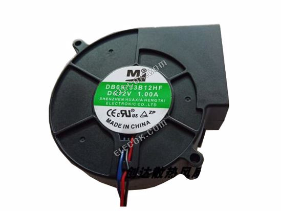 M / Huaxia Hengtai DB09733B12HF Server-blower Fan DB09733B12HF 3-wire 