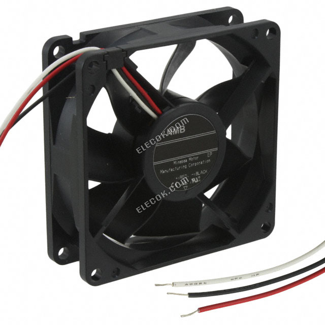 NMB 3110SB-05W-B29-B00 24V 0,03A 0,72W 3fios Ventoinha 