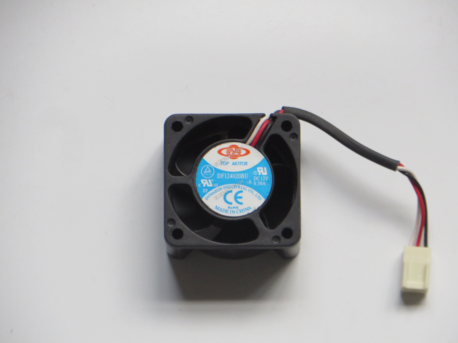 TOP MOTOR DF124020BU 12V 0.30A 3선 냉각 팬 