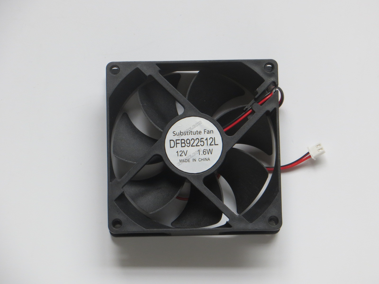 XFAN DFB922512L 12V 1.6W 2wires substitute 